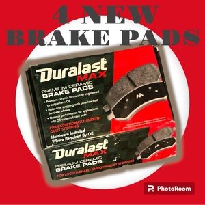 Premium ceramic brake pads